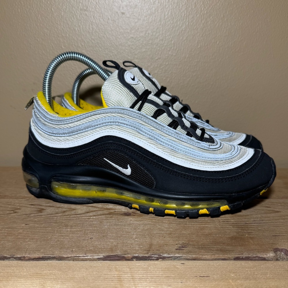 RARE 2018 Nike Air Max 97 Steelers Black Yellow Size 6.5 Y